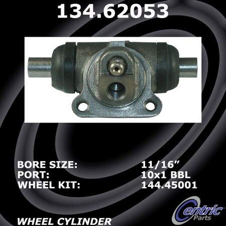 Centric Parts Premium Wheel Cyl, 134.62053 134.62053